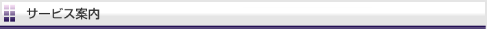 サービス案内